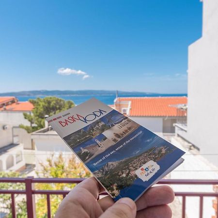 Apartmani Franko Baška Voda Exteriör bild