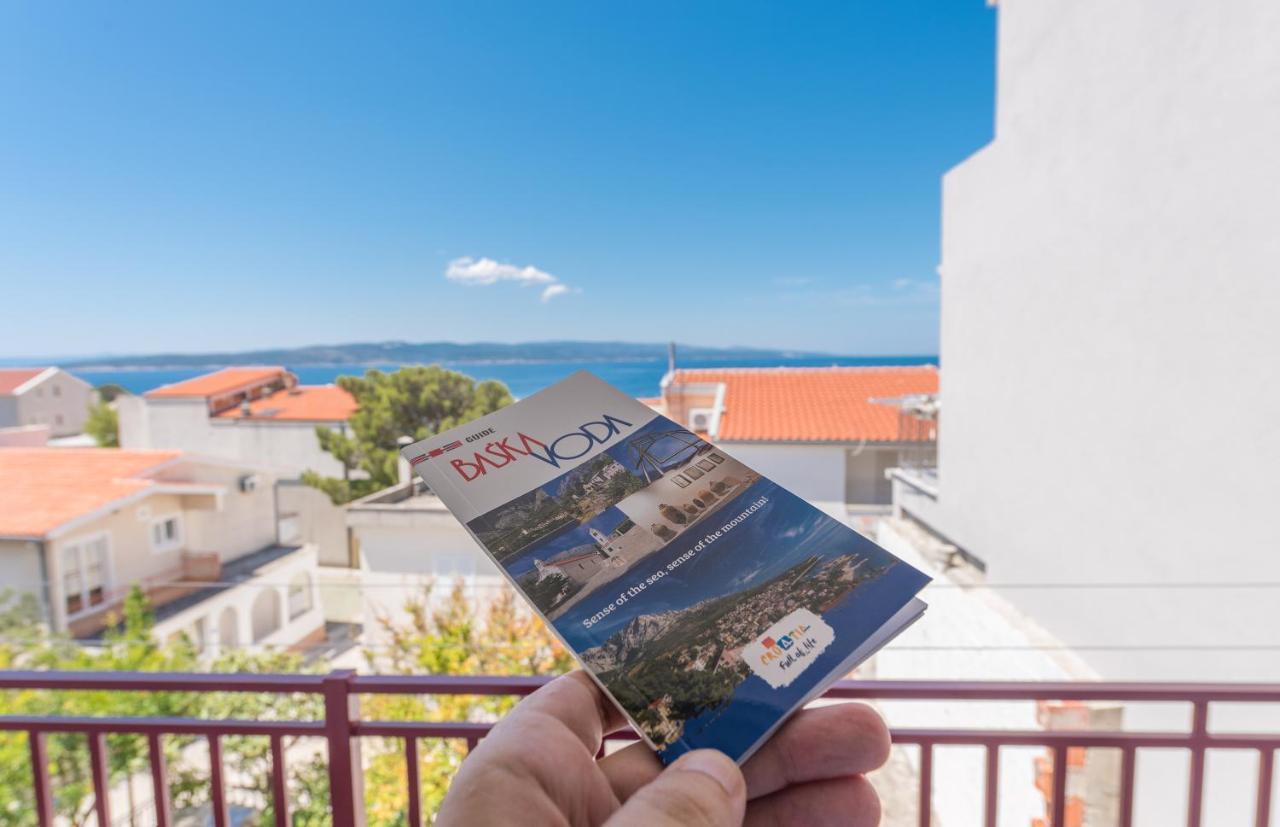 Apartmani Franko Baška Voda Exteriör bild