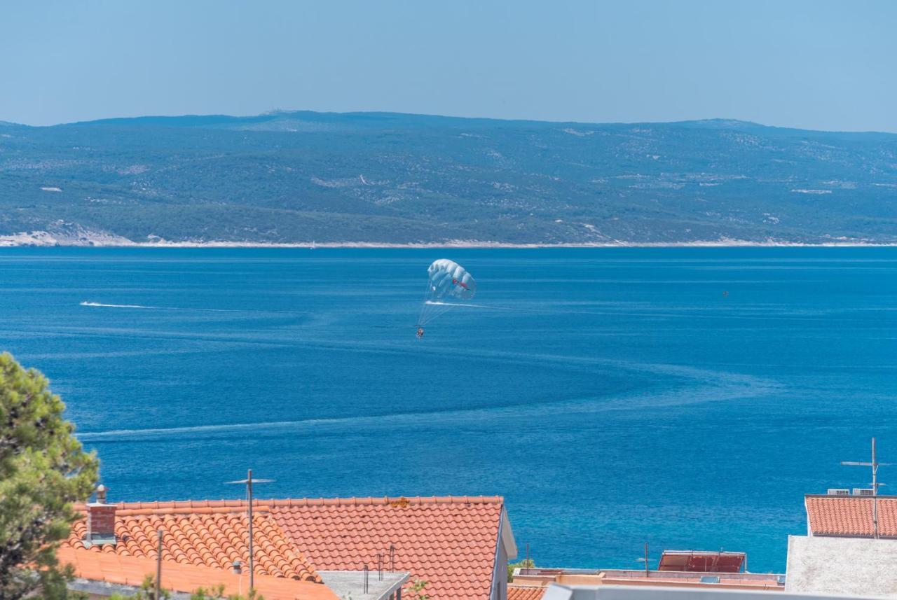 Apartmani Franko Baška Voda Exteriör bild