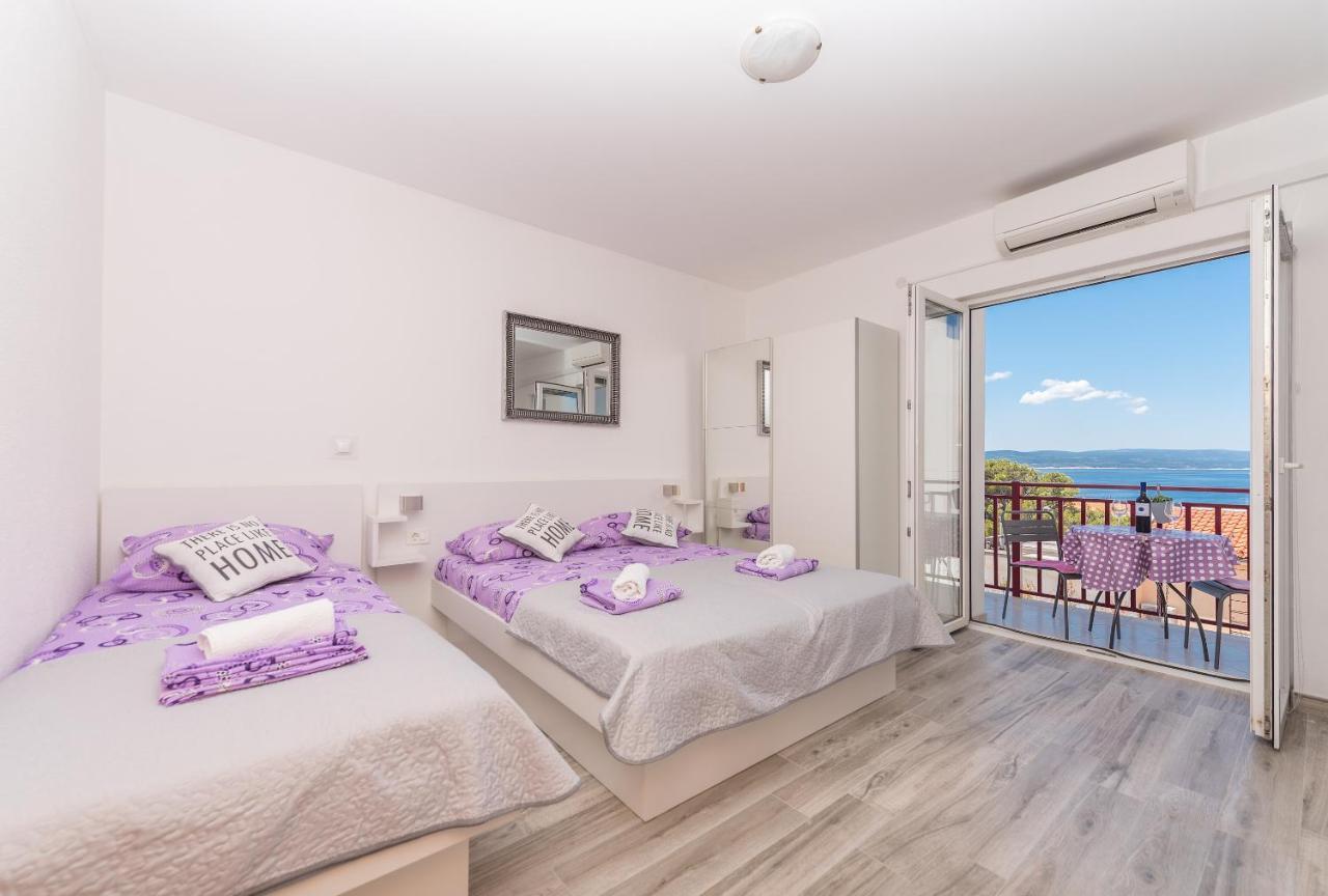 Apartmani Franko Baška Voda Exteriör bild