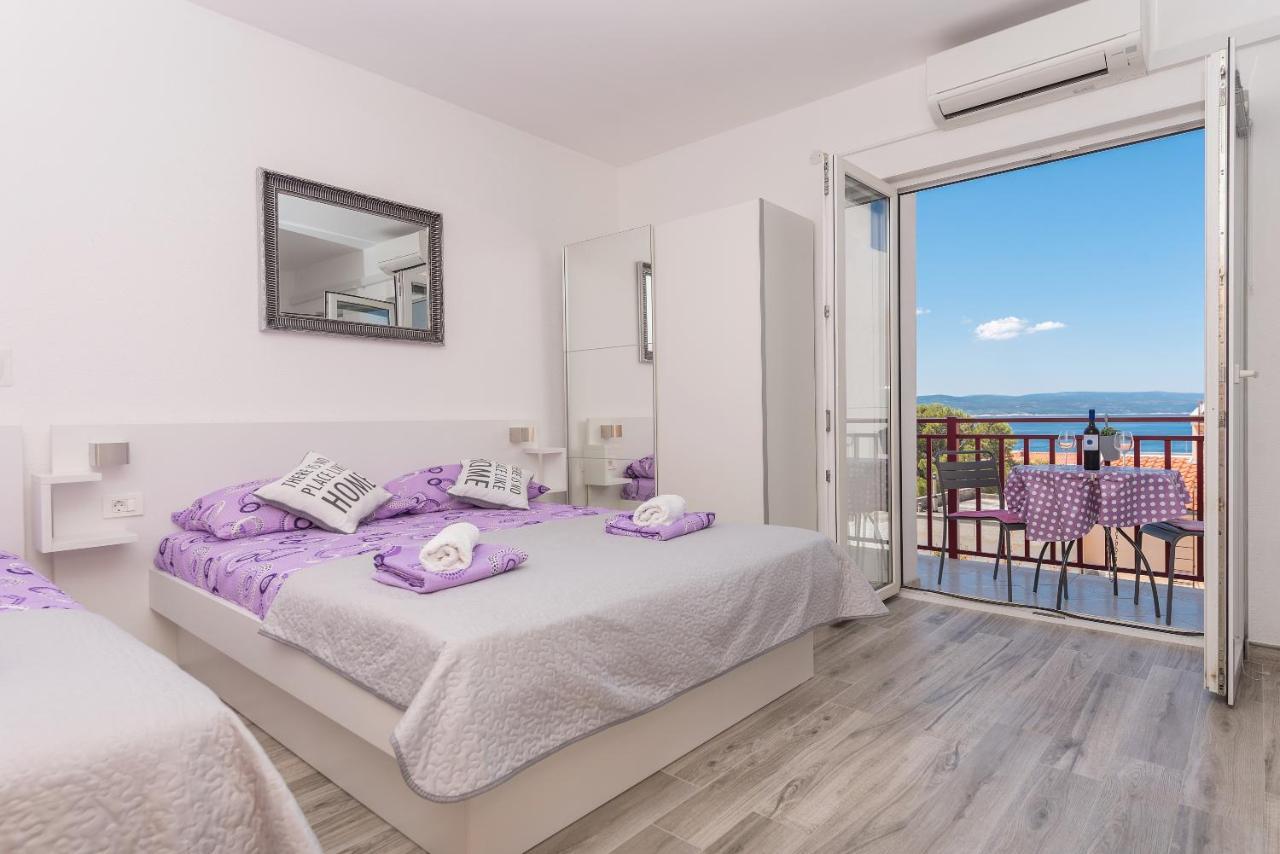 Apartmani Franko Baška Voda Exteriör bild