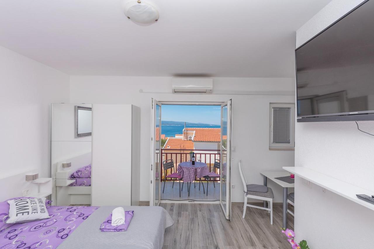 Apartmani Franko Baška Voda Exteriör bild