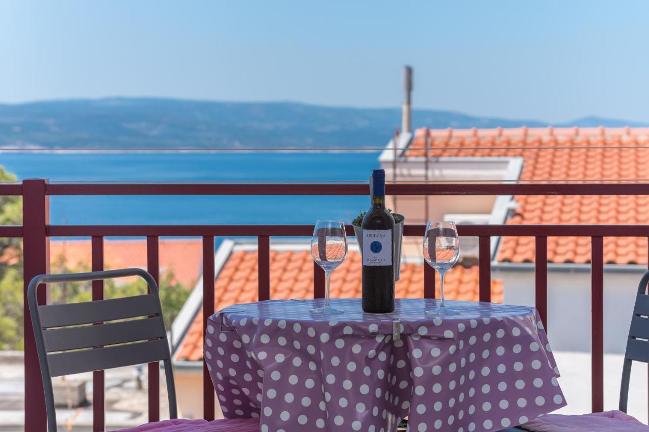Apartmani Franko Baška Voda Exteriör bild