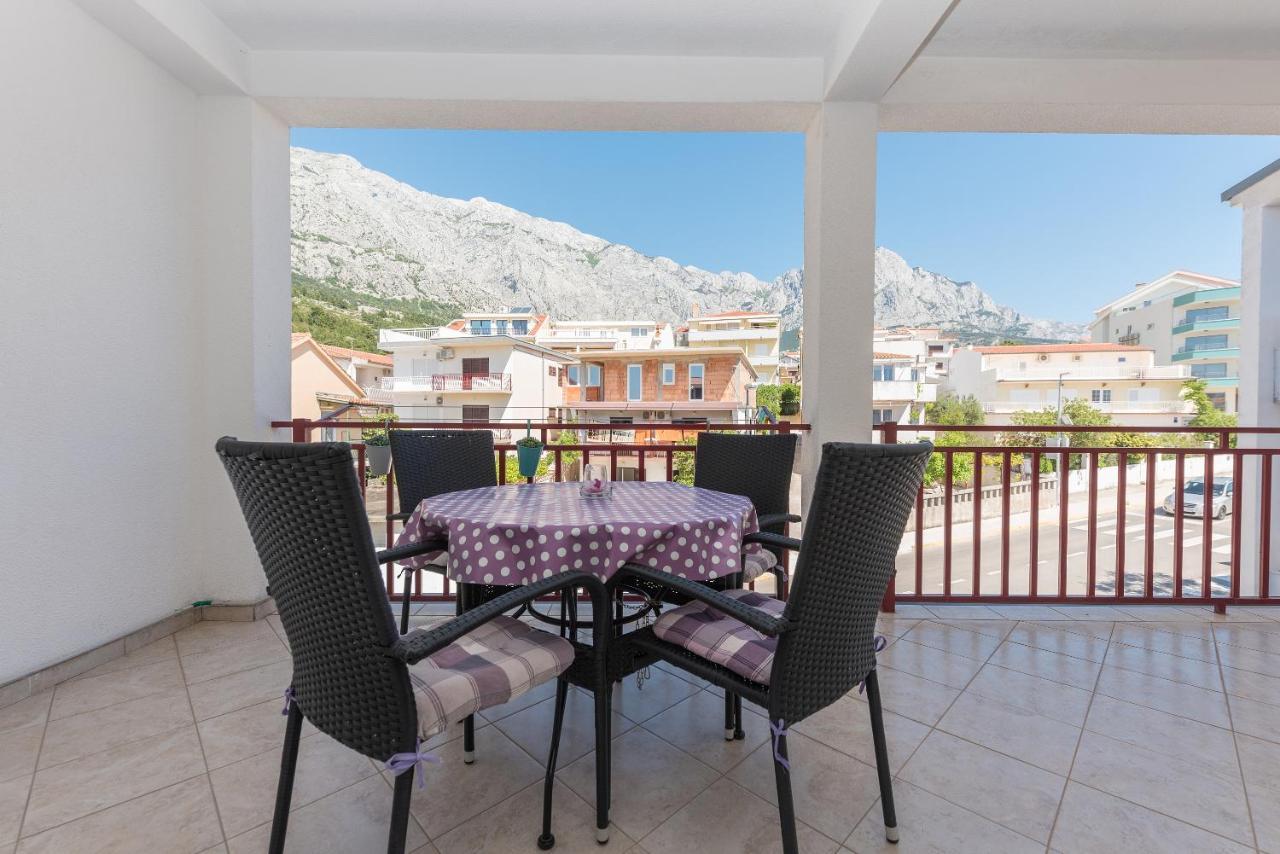Apartmani Franko Baška Voda Exteriör bild