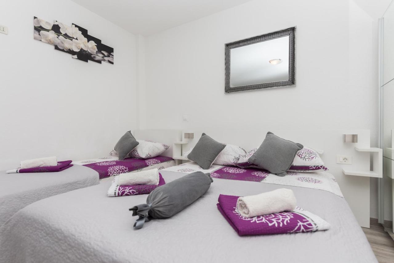 Apartmani Franko Baška Voda Exteriör bild