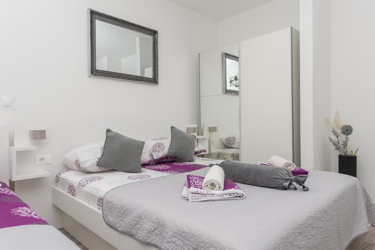 Apartmani Franko Baška Voda Exteriör bild