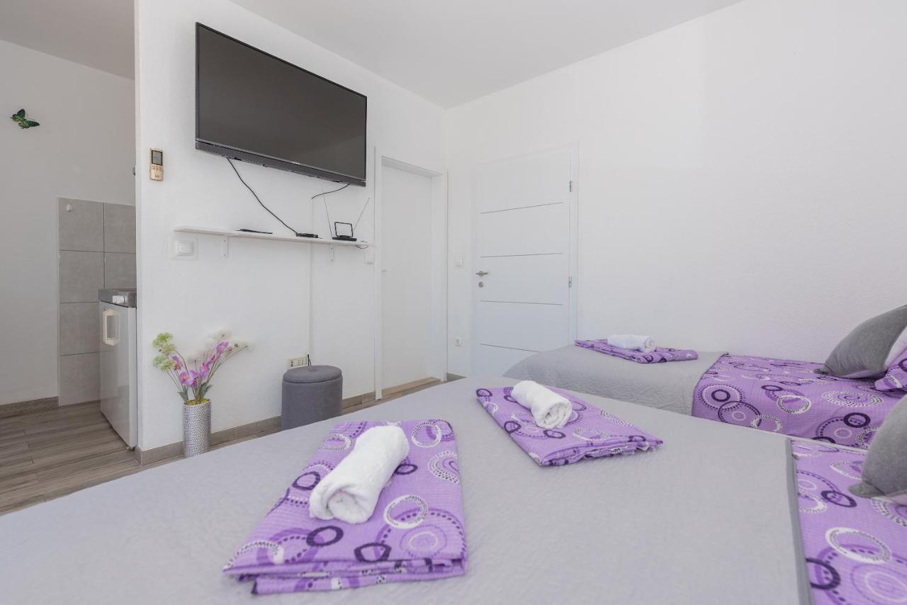 Apartmani Franko Baška Voda Exteriör bild