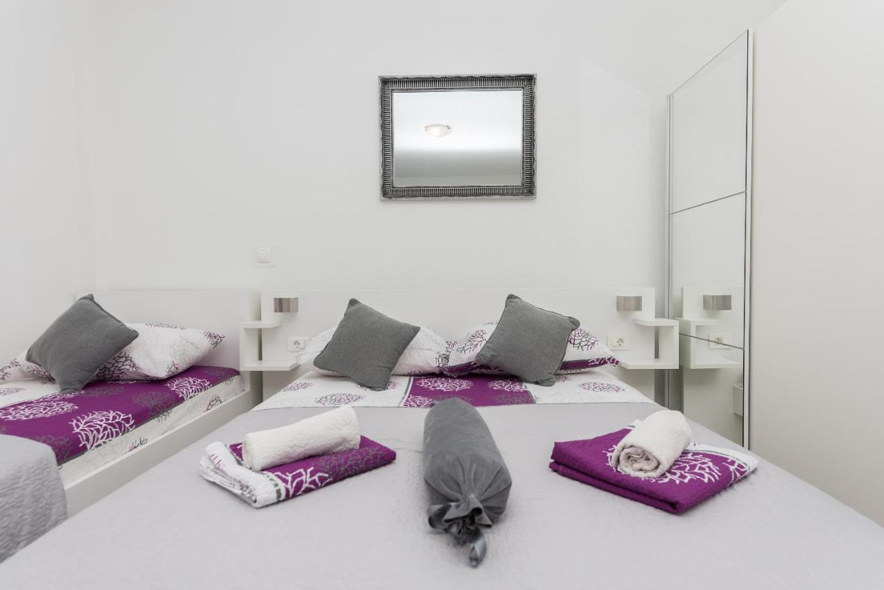 Apartmani Franko Baška Voda Exteriör bild